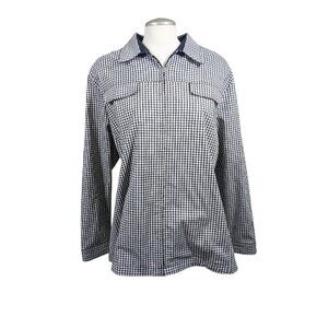 Vintage Lana Sport Plus Size 20 Blazer Jacket Womens Full Zip Pockets Cotton